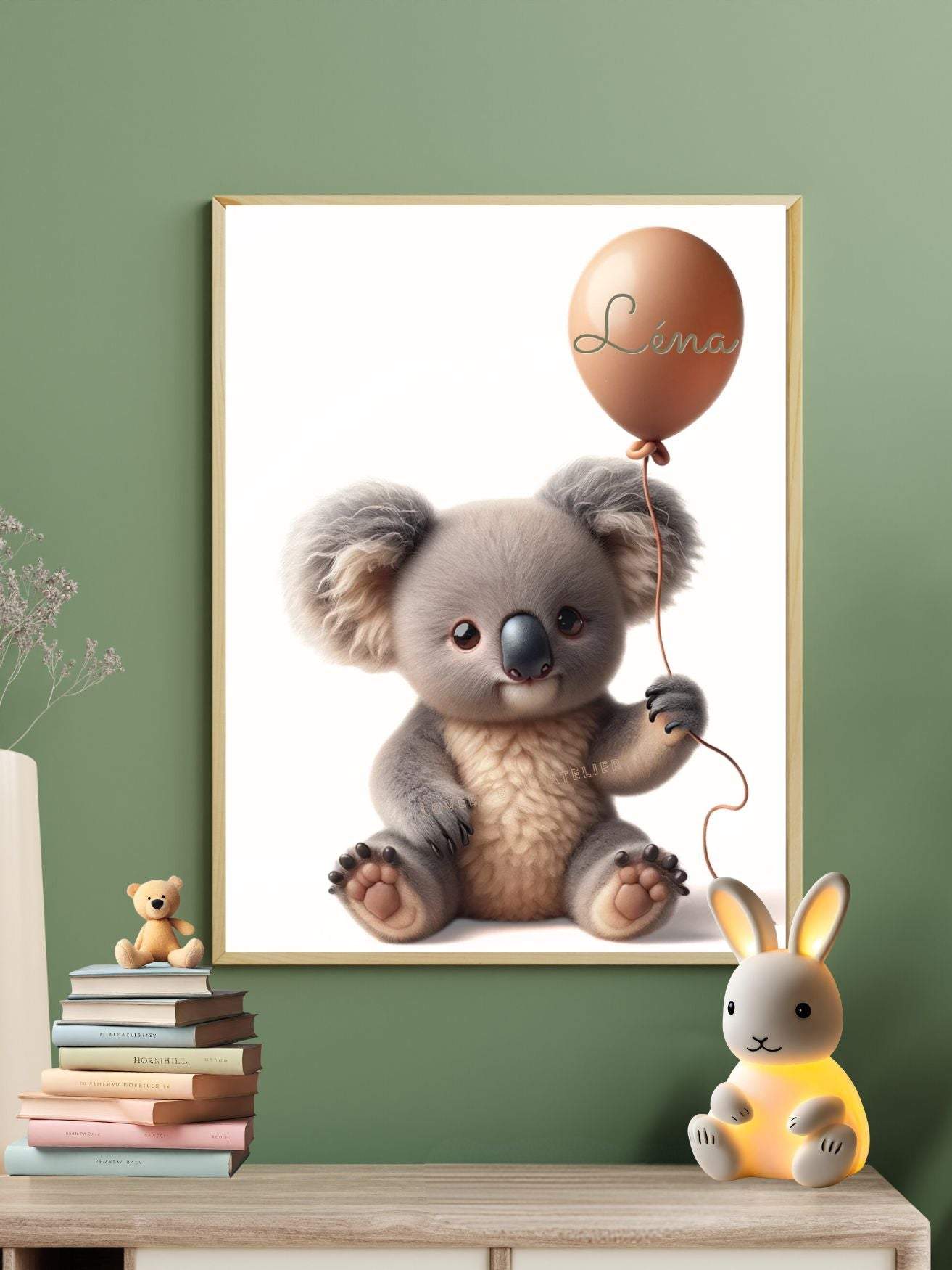 Tableau Koala & Ballon