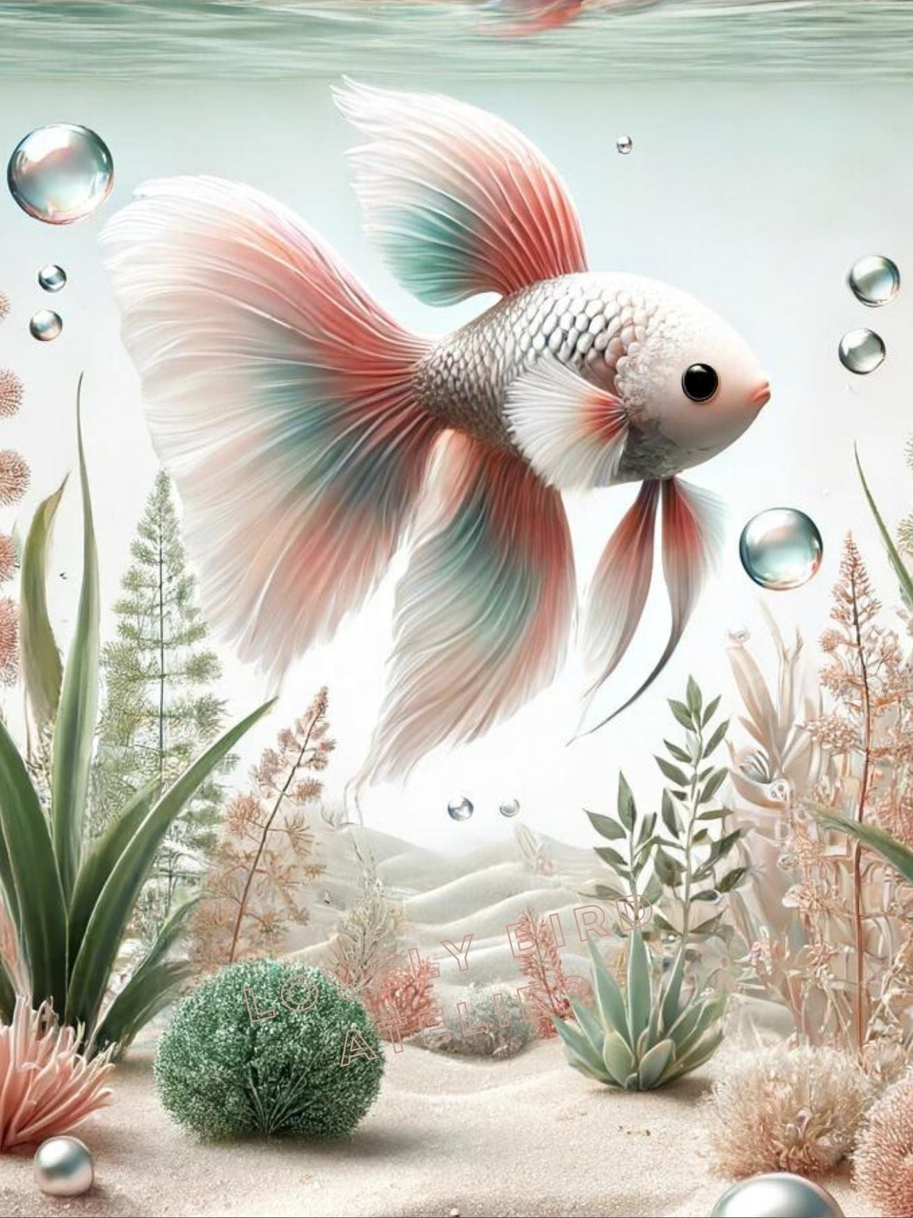 Affiche  Poisson Qui Danse