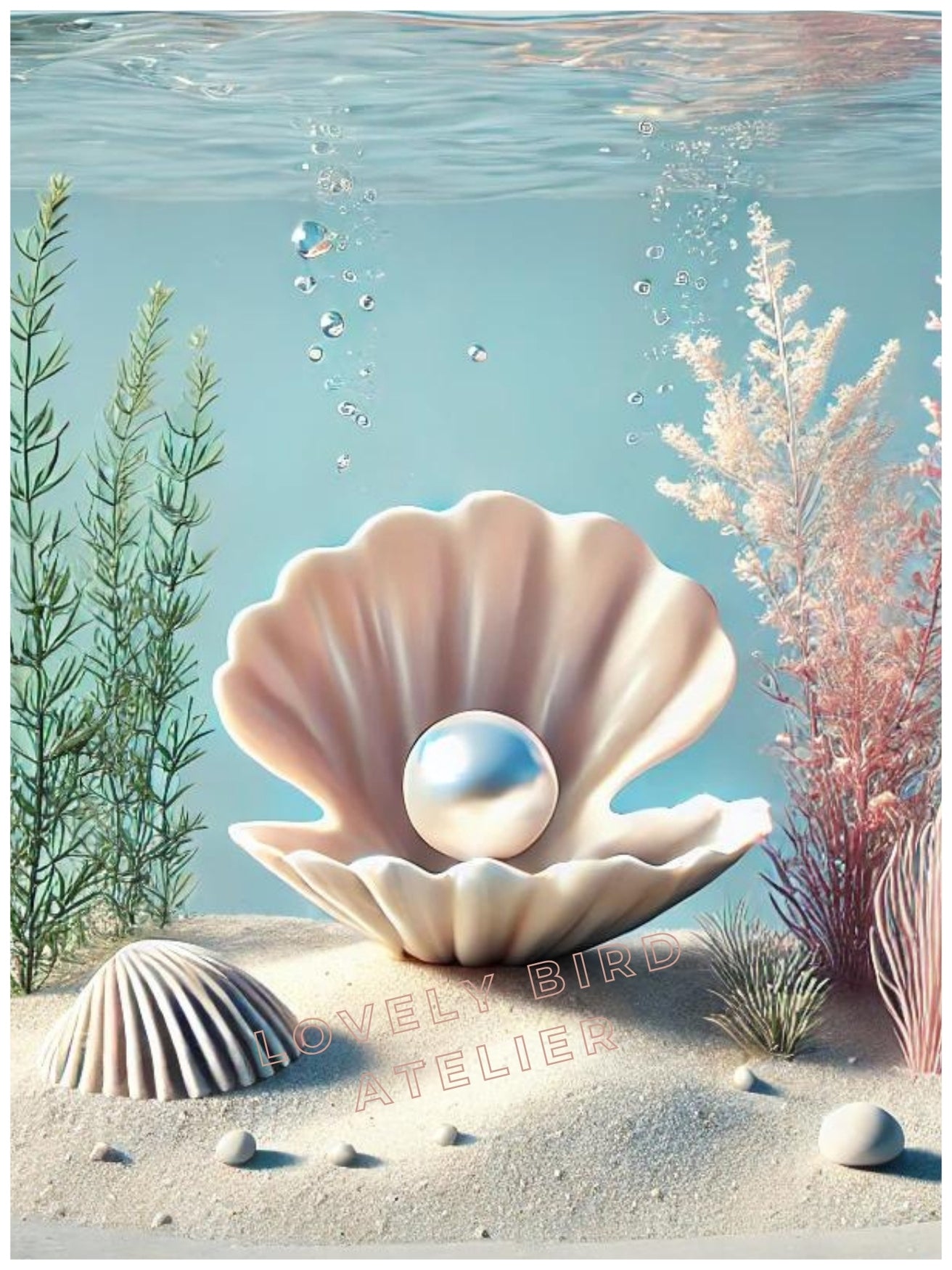 Affiche Coquillage & Perle