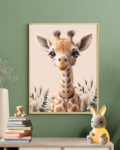 Affiche Girafe