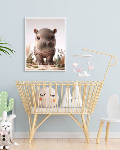 Affiche Hippo Mignon