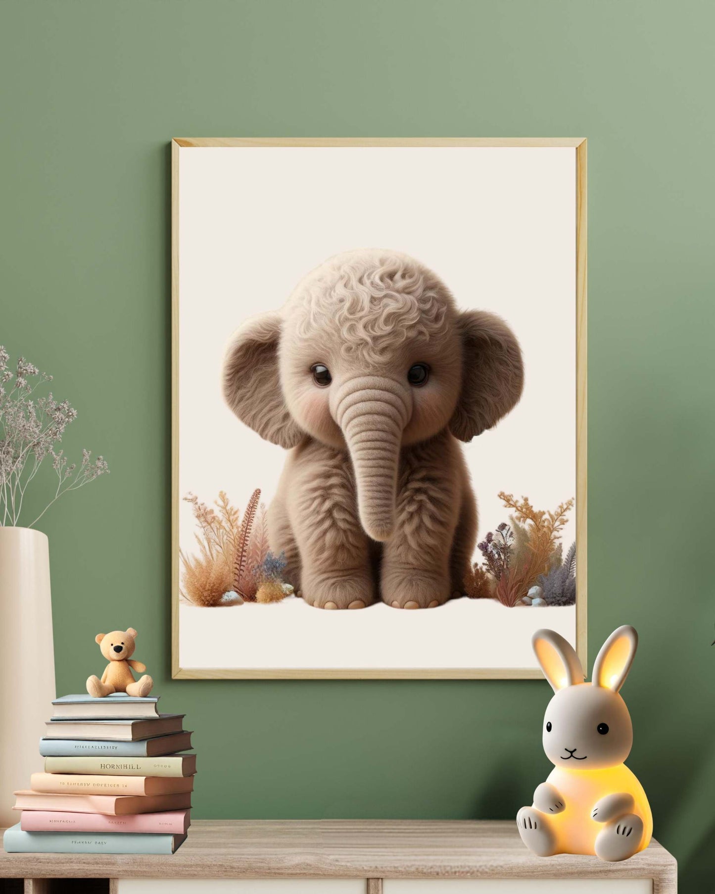 Affiche Éléphant  Mignon