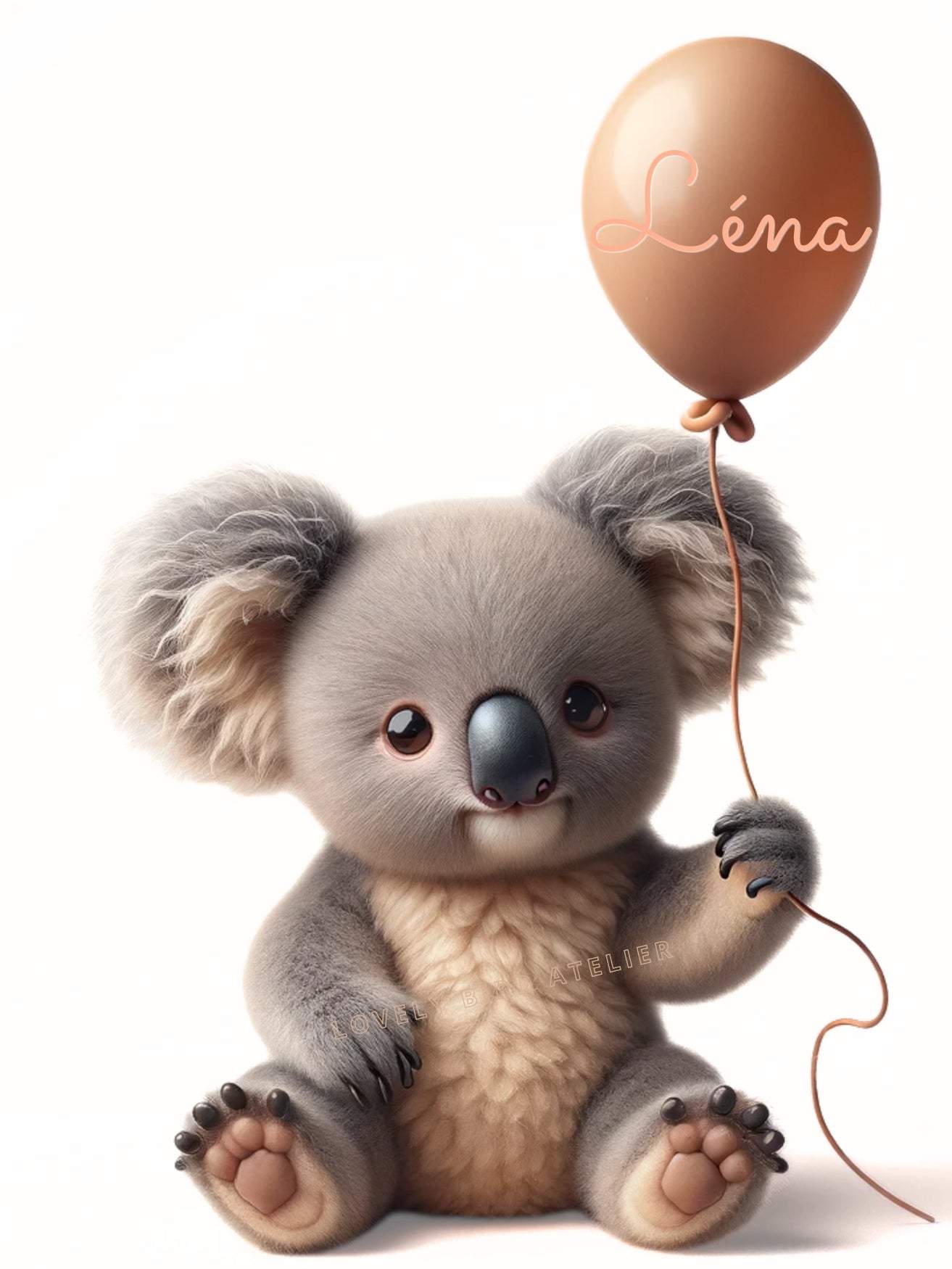 Tableau Koala & Ballon