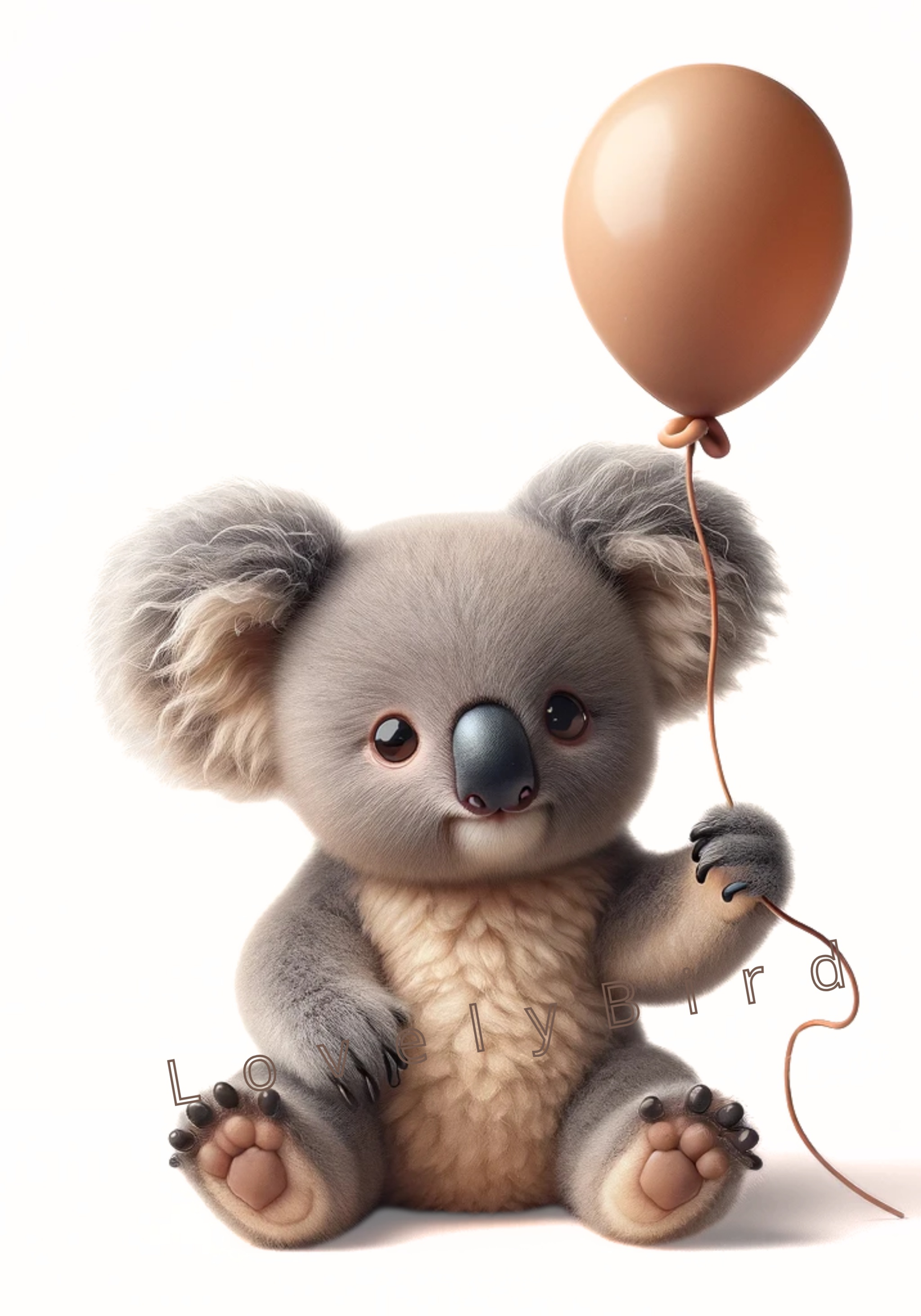 Tableau Koala & Ballon