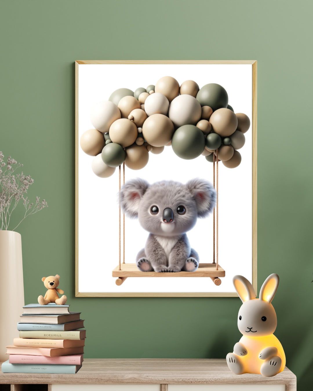 Tableau Koala & Ballons