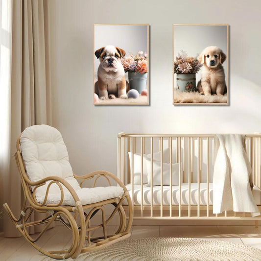 Affiche Bébé Bouledogue