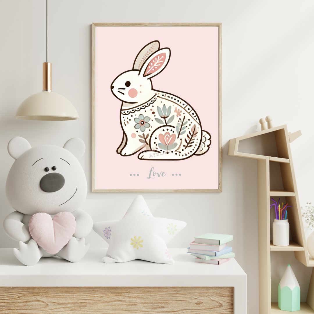 Affiche Lapin & Love